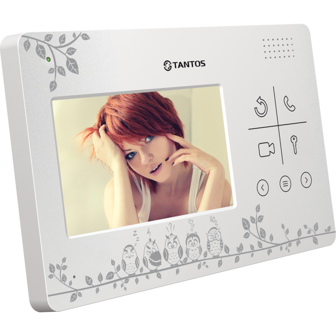 Монитор видеодомофона TANTOS LILU LE Совы VZ 00-00121187 Монитор видеодомофона TANTOS LILU LE Совы VZ 00-00121187