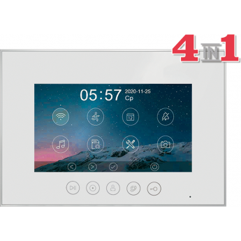 Монитор видеодомофона TANTOS MARILYN HD s XL white Монитор видеодомофона TANTOS MARILYN HD s XL white