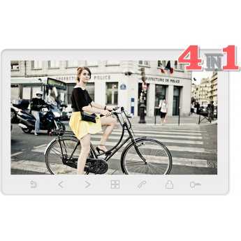 Монитор видеодомофона TANTOS SHERLOCK + XL White Монитор видеодомофона TANTOS SHERLOCK + XL White