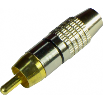 Разъем TANTOS TS RCA штекер под винт, металл